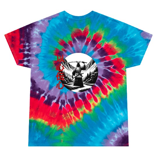 Sword of the Valley Samurai Tie Dye T Shirts