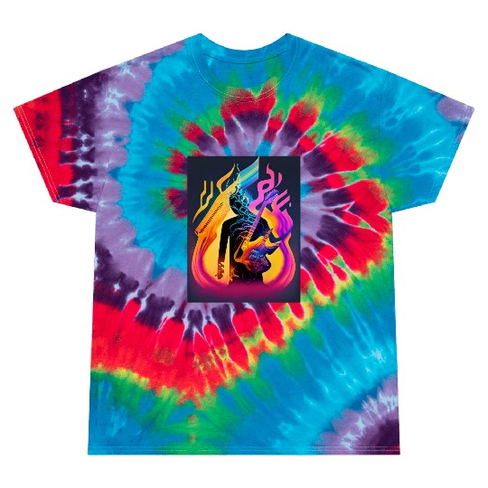 Dance Through Spectrum Immerse in Color and sound Tie Dye T Shirts