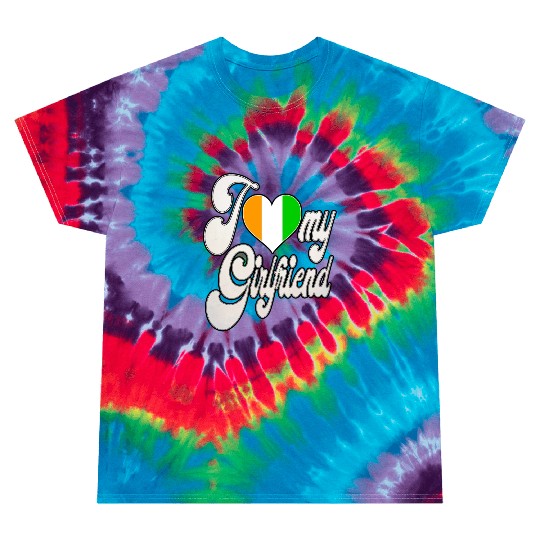 IvoryI Love My Ivorian Girlfriend Tie Dye T Shirts