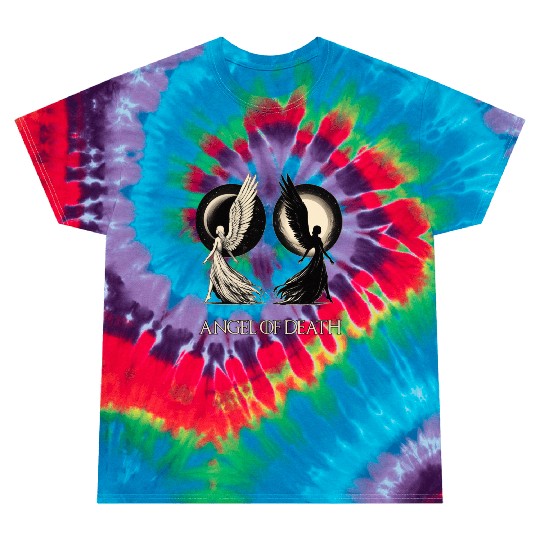 Angel of Death - Sun And Moon Mystical Artwork Tie Dye T Shirts