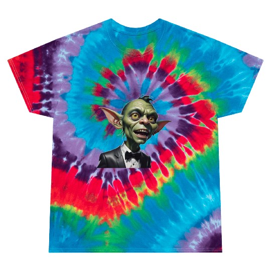 Green Goblin with Tuxedo Tie Dye T Shirts