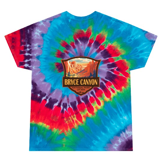 Bryce Canyon National Park Travel Retro Badge Tie Dye T Shirts