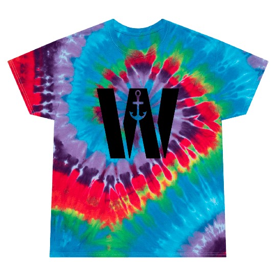 Wanchor W Anchor Essential,Hunter, pirate, ship Tie Dye T Shirts