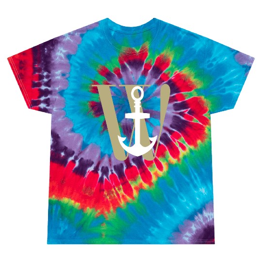 Wanchor W Anchor Essential,Hunter, pirate, ship Tie Dye T Shirts