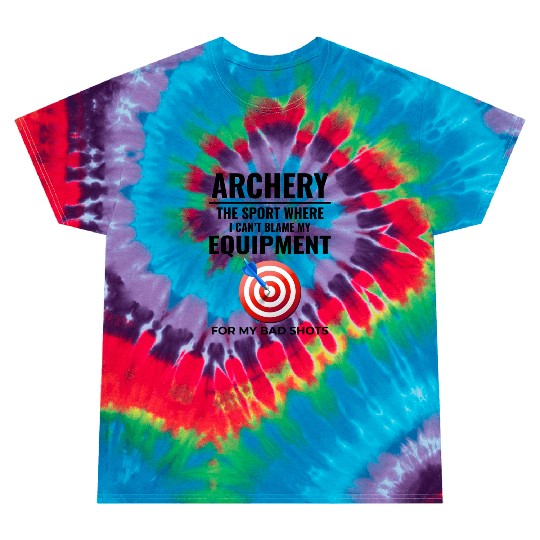 Archery Targets Archer Bullseye Shooting Sport Tie Dye T Shirts