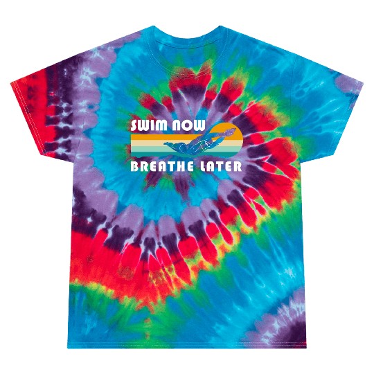 Swimming Pool Swimming Trunks Tie Dye T Shirts
