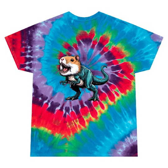 T-Rex Hamster Hybrid: Fantastic Mythical Creature Tie Dye T Shirts