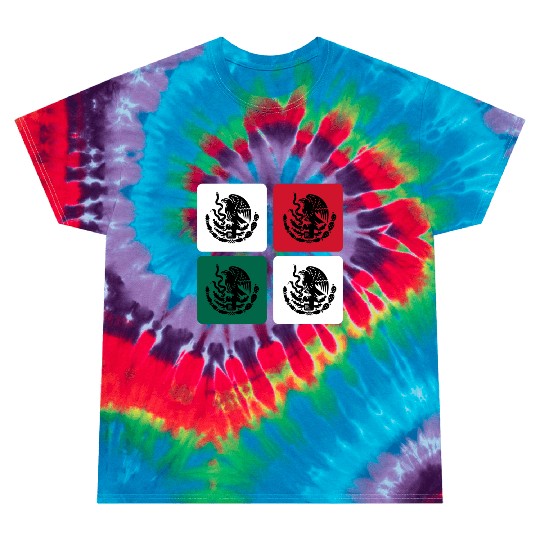 Mexican Design Tie Dye T Shirts