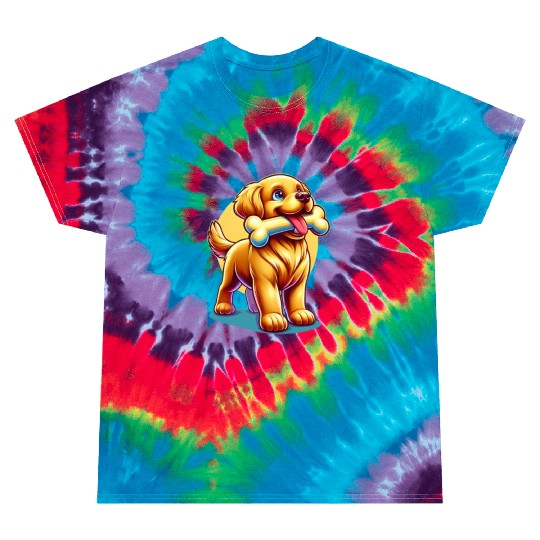 Cute puppy design Tie Dye T Shirts