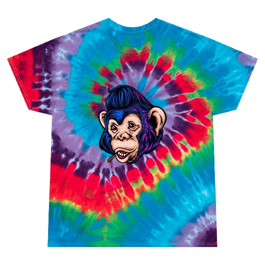 Monkey Hawk Tie Dye T Shirts