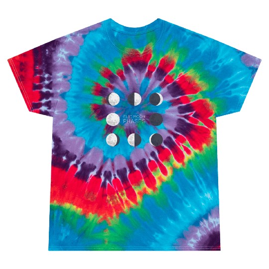 Cool Full Moon - Solar Eclipse, Moon Phases Total Tie Dye T Shirts