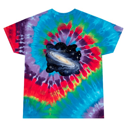 Watercolor Milky Way Tie Dye T Shirts