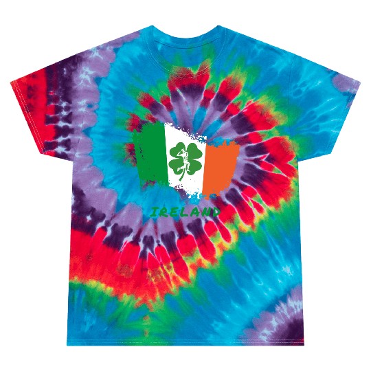Ireland Cricket Tie Dye T Shirts