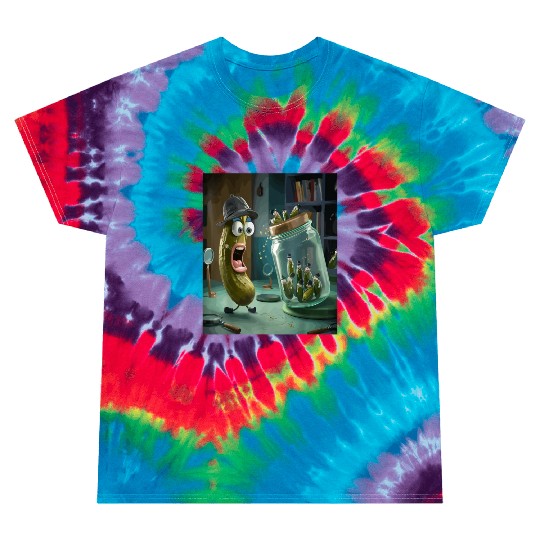 Funny Pickle Surprise Cucumber Pickles Tie Dye T Shirts