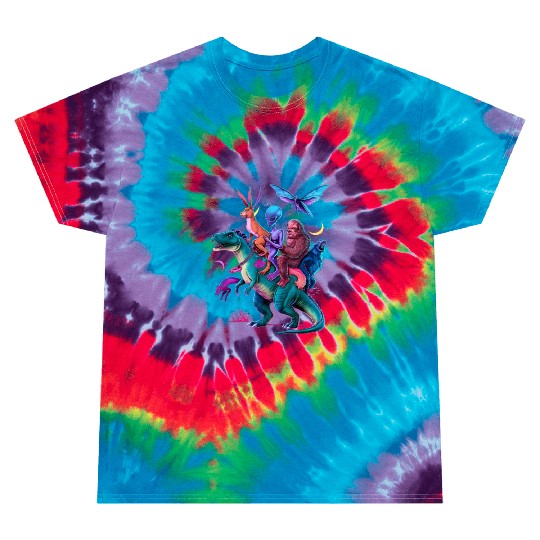 Cryptozoology Cryptid Bigfoot Jackalope Mothman Tie Dye T Shirts