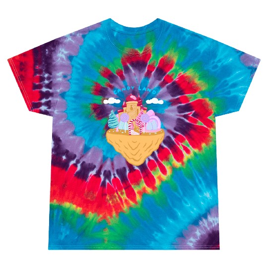 Cute Candy Land Tie Dye T Shirts