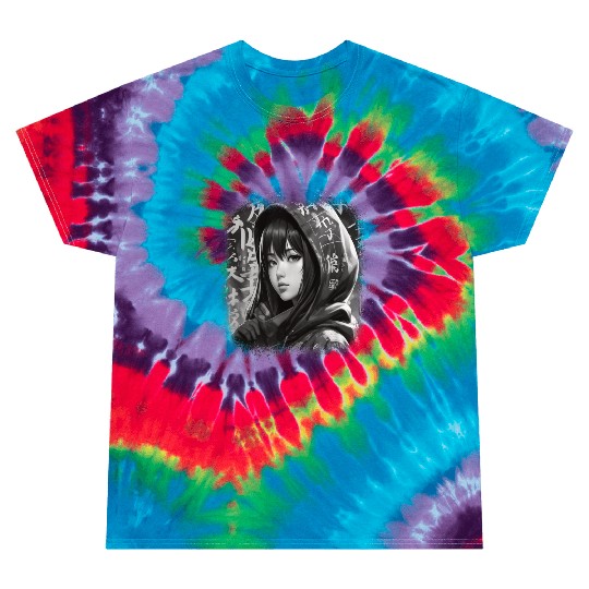 Anime Aesthetic Clothing Japanese Manga Tie Dye T Shirts