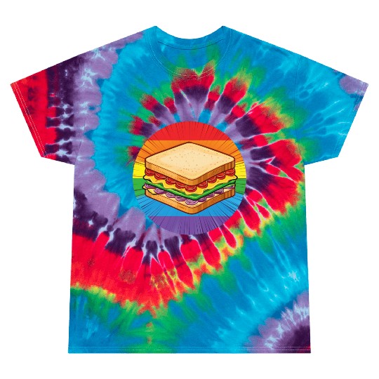 LGBTQ Sandwich Tie Dye T Shirts
