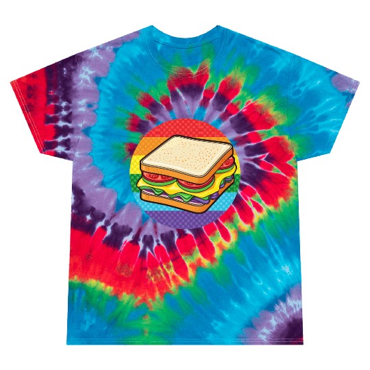 LGBTQ Sandwich Tie Dye T Shirts
