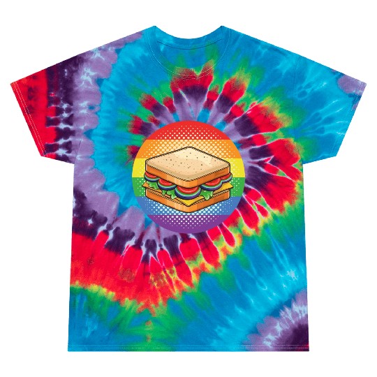 LGBTQ Sandwich Tie Dye T Shirts