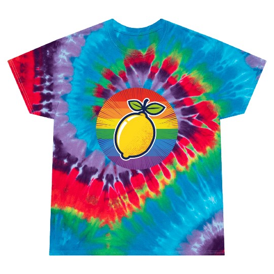 LGBTQ Lemon Tie Dye T Shirts