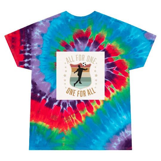 Soccer Team Spirit Tie Dye T Shirts