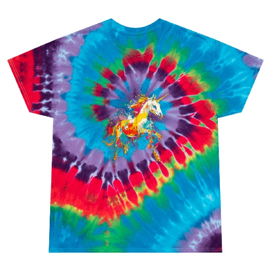 Unicorn Rainbow Animal Zoo Tie Dye T Shirts