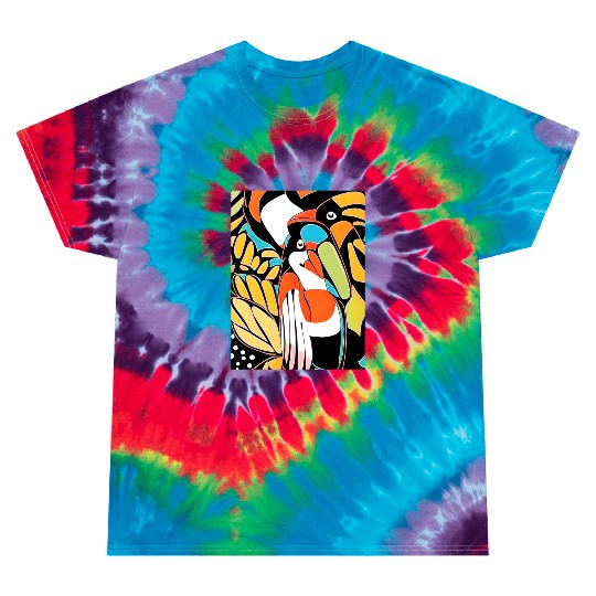 Team Toucans Tie Dye T Shirts