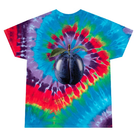 Blackberry Realistic Tie Dye T Shirts
