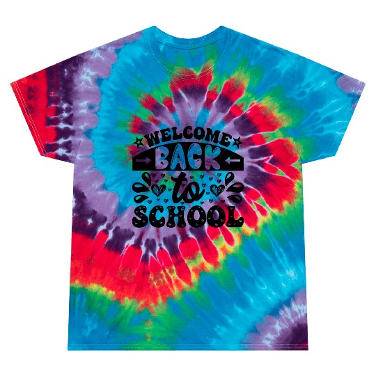 welcome back to school Tie Dye T Shirts