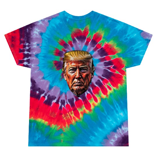 Donald Trump Election 2024 Image: Patriotic Design Tie Dye T Shirts