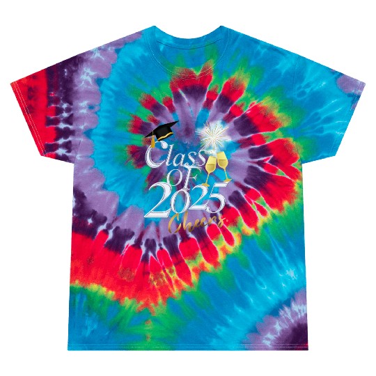 Class of 2025 cheers Tie Dye T Shirts