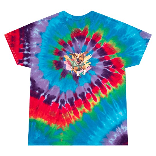 Superhero Mutt Dog Mutt Lover Tie Dye T Shirts