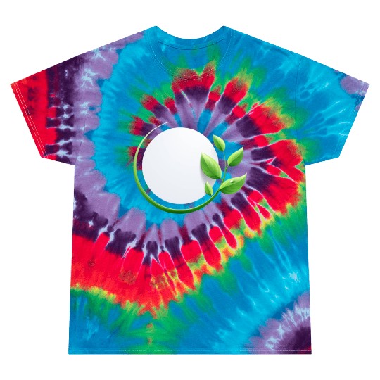 To create a green eco-friendly design stock illust Tie Dye T Shirts