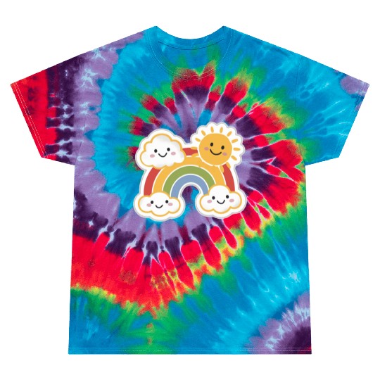 Rainbow Bright Tie Dye T Shirts