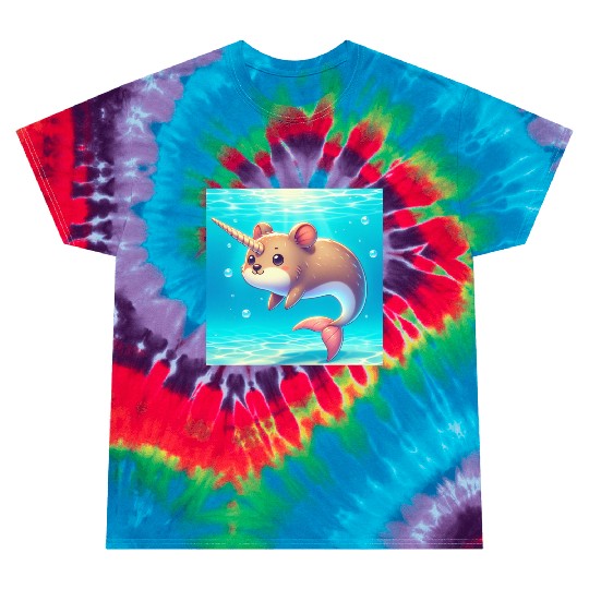 The narwhal-qoukka Tie Dye T Shirts
