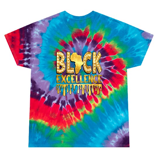 Black Excellence Tie Dye T Shirts