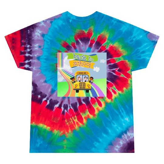 kides back to school Tie Dye T Shirts 2024