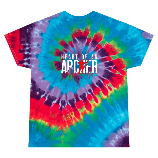 Archery Heart of an archer Tie Dye T Shirts