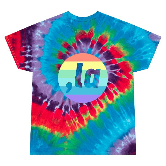 Kamala Harris Comma La Rainbow Election 2024 Tie Dye T Shirts