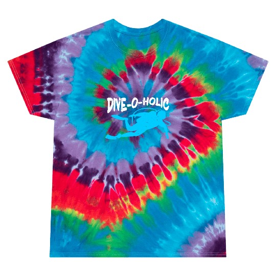 Scuba Diving Diver Tie Dye T Shirts