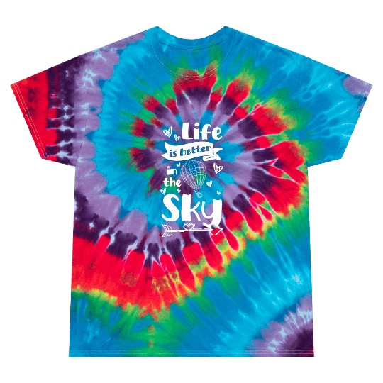Hot Air Balloon Company Driving Sport Tie Dye T Shirts
