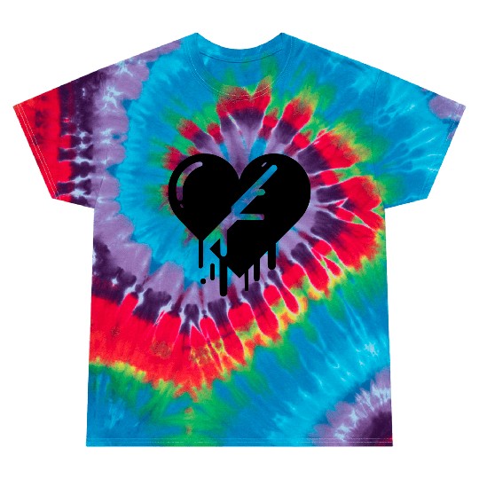 Heart broken hearts vector path15 Tie Dye T Shirts
