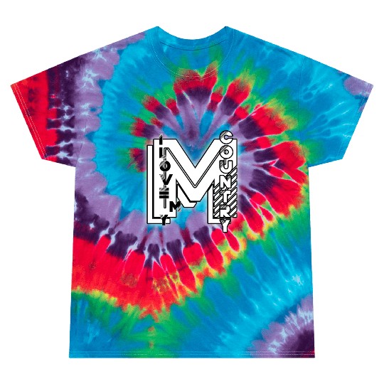 To affirm national identity and make others see th Tie Dye T Shirts