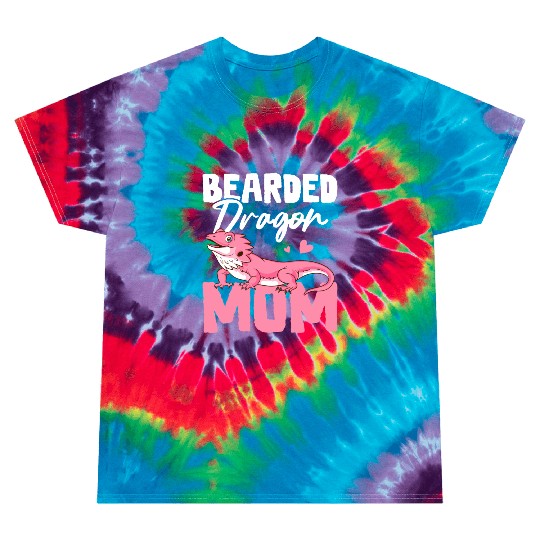 Bearded Dragon Mom Lizard Lover Tie Dye T Shirts