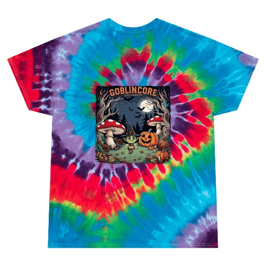 Halloween goblincore enchanted forest goblin Tie Dye T Shirts