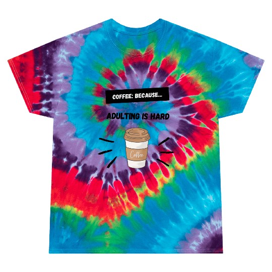 Coffee Tie Dye T Shirts