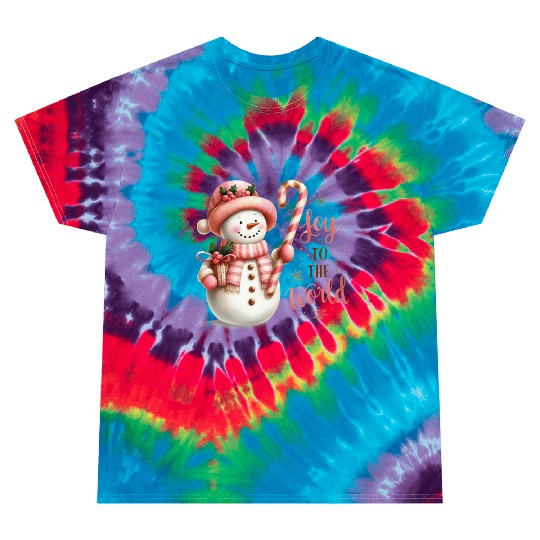 Joy To The World Tie Dye T Shirts