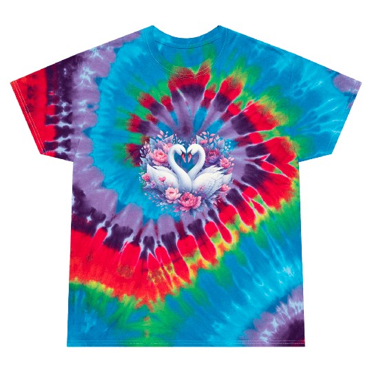 Black Gnomes Valentines Day Tie Dye T Shirts