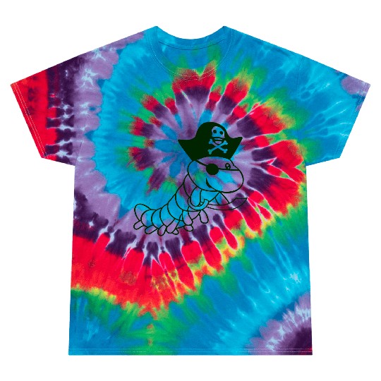 Caterpillar Sabre Pirate Captain Cap Funny Cute Tie Dye T Shirts